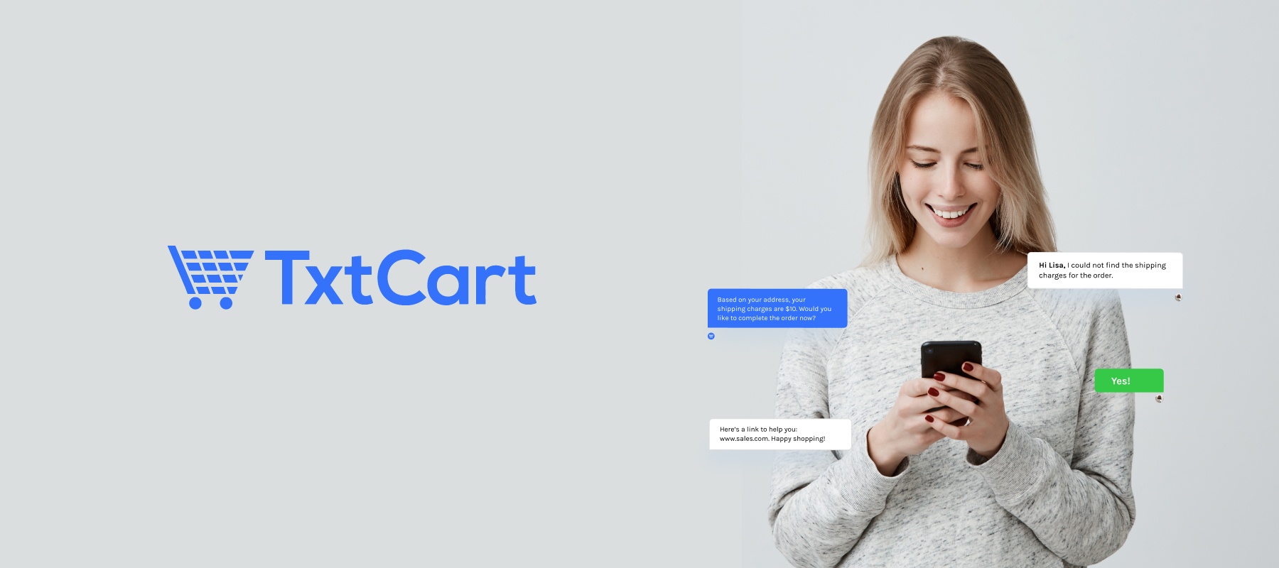 A tool which recovers abandoned carts with SMS